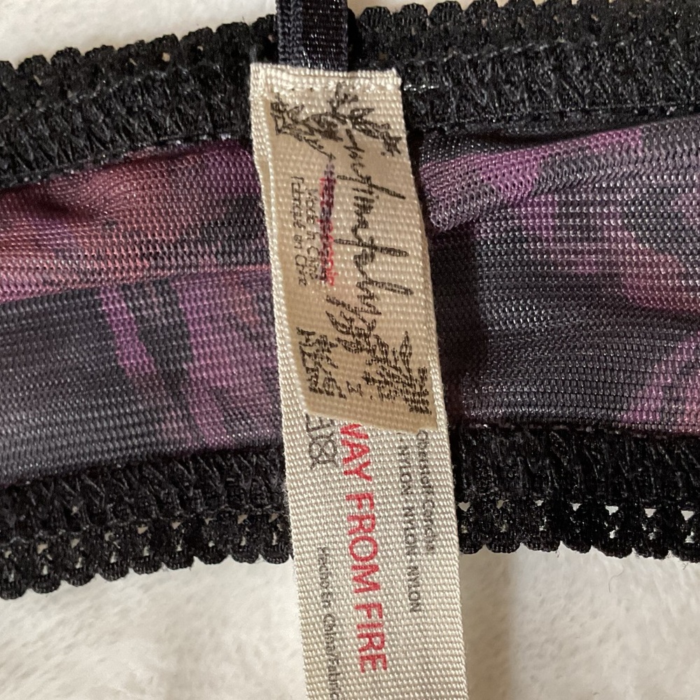 Free People Hide & Seek Printed Mesh Bralette by Intimately at Free People, M - Picture 6 of 7